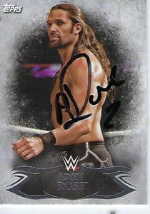 ADAM ROSE 2015 TOPPS WWE #62 - WWE SUPERSTAR firmado - Imagen 1 de 1