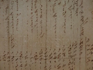 1817 J&R ANSELL CARSHALTON MILL PAPER MAKER WATERMARKED WATERMARK RIVER WANDLE - Picture 1 of 10