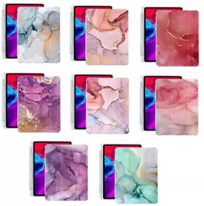 Golden Marble Cover Case For iPad Air 4 7th 8th Generation 2020 10.2 9.7 inch - Picture 1 of 20
