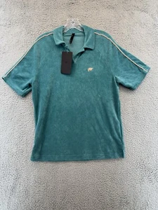 Fabletics Herren S/S Shirt The Island Terry Polo türkis mit pink Größe Small neu mit Etikett - Bild 1 von 18