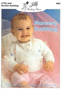 603 Nursery Knitting Book - 4ply & Double Knitting - Picture 1 of 7