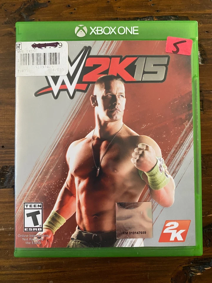 XBOX ONE WWE WW 2K15 w/ case (Used) WORKS GREAT - Image 1 of 2