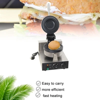 Hamburger Machine Burger Maker Ice Cream Waffle Maker Panini Press Baking 220V - Image 1 of 4
