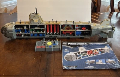 MEGA BLOKS ProBuilder Sea Wolf submarine #9775 Control Panel Works 99% Pieces - Image 1 of 4