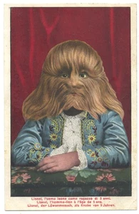 Lionel EL HOMBRE LEÓN - CARA PELUDA 5 años Circo Sideshow FREAK - Imagen 1 de 2