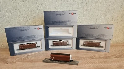TILLIG TT 01588 4tlg. Güterwagenset Selbstentladewagen OOt DR Ep. III - Bild 1 von 4