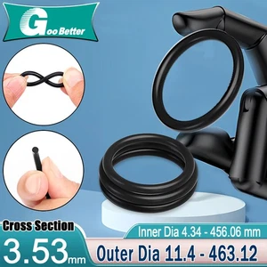 Metric O Ring Nitrile Rubber Sizes 4.34mm to 456mm NBR O-Rings Seal Oring Orings - Picture 1 of 108