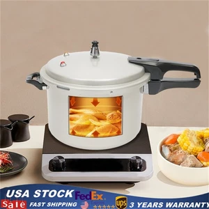 Olla a presión de aleación de aluminio compatible con inducción 9,5 cuartos de galón NUEVA - Imagen 1 de 19