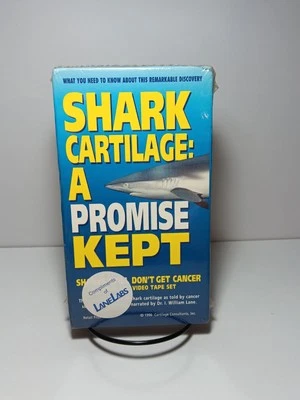 SHARK CARTILAGE A Promise Kept VHS Health Dr I. William Lane NEW SEALED - Image 1 of 4