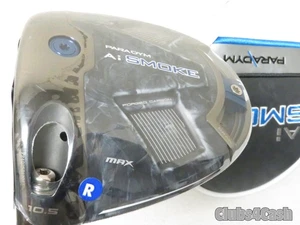 Callaway Paradym Ai Smoke MAX Driver 10.5° TENSEI AV Blue 55 Regular  LEFT  NEW - Picture 1 of 6