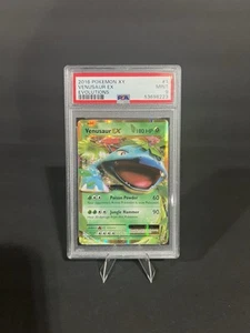 2016 XY Evolutions Venusaur EX #1 - PSA 9 MINT - Pokemon Card  - Picture 1 of 3