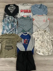 Boys Clothing Lot, Size 6/7, 10 Items, Cat & Jack, Wonder Nation, All In Motion - Picture 1 of 14