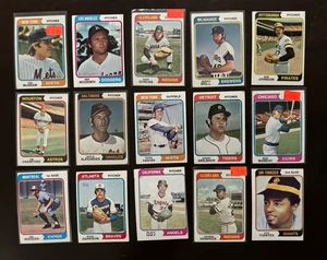 1974 TOPPS BASEBALL 39 CARD LOT G VG MCGRAW MESSERSMITH DUNCAN KOOSMAN - Picture 1 of 3