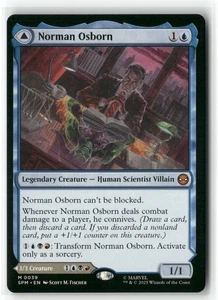2025 MTG Marvel's Spider-Man Norman Osborn // Green Goblin Expansion/Mythic #39 - Picture 1 of 2