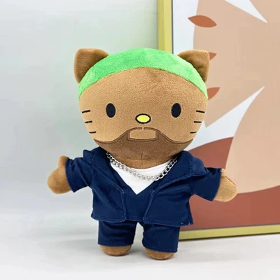 Hello Kitty Frank Ocean Suit 男孩 毛绒 娃娃 公仔 填充 玩具 可爱 男孩 女孩 — 第 1/4 张图片