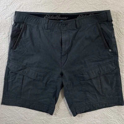 Eddie Bauer Shorts Men 40 Guides Day Off Cargo First Ascent Elastic Waist - Image 1 of 4