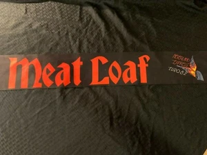 Vintage Meat Loaf Neverland Express 1982 Concert Tour Scarf 52x6 - Picture 1 of 6