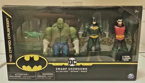 DC Swamp Showdown The Caped Crusader Batman Robin Killer Croc 1ª Edición Sin usar, en caja - Imagen 1 de 2