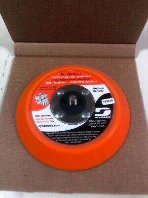 Dynabrade 56175 5  Vinyl Face Medium Density Sanding Pad 13,000RPM Max New • 24.99$