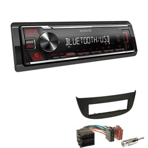 Kenwood Autoradio Bluetooth USB AUX für Renault Twingo II 2007-2014 schwarz - Bild 1 von 5