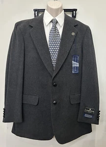 NWT Savile Row 42L Blazer CAMEL HAIR blend Sport Coat Jacket Suit 2 Button $195 - Picture 1 of 6