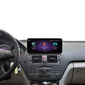 10.25" Android13 Display Apple Carplay For Mercedes C class W204 Car Stereo 256G - Bild 1 von 13