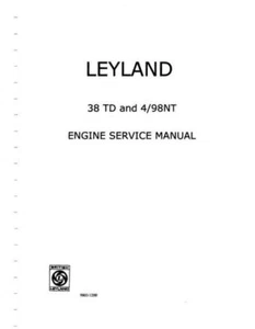 Leyland 38TD_4-98NT Service Workshop Manual - Picture 1 of 4