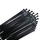 2X( Black Pack of 300 Mm X 7.6 Mm UV Resistant Ultra with 75 Kg Tensil