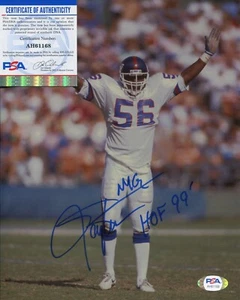 Lawrence Taylor NY Giants PSA/DNA signed 8x10 photo autograph authentic auto - Picture 1 of 1