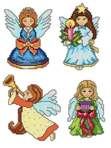 Angels 107CS Crafting Funken gezählt Kreuzstich Kit - Bild 1 von 1