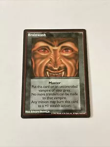 Vampire The Eternal Struggle CCG Brainwash - Picture 1 of 1