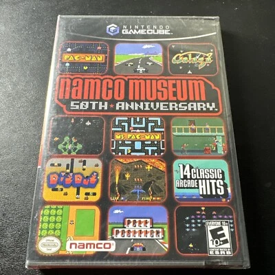 Namco Museum 50th Anniversary Nintendo GameCube Game Brand New Factory Sealed - Image 1 of 2
