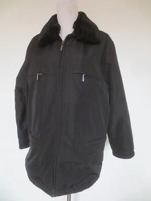 Blouson Jacke MONTEGO leichte Winteracke 40 schwarz Webpelz Kragen abnehmbar /H - Bild 1 von 4