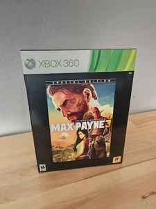 Max Payne 3 Special Edition Xbox 360 2012 NUOVISSIMO gioco statua/stampa (sigillato) - Foto 1 di 5