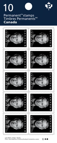 2023 CANADA His Majesty King Charles III Definitive Perm. Stamps Booklet of 10 Cover