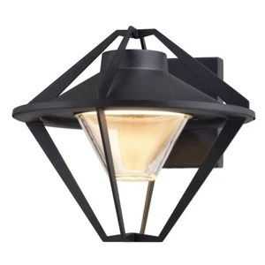 Vaxcel Jackson LED 9.5" Outdoor Wall Light, Textured Black - T0746 - Picture 1 of 1