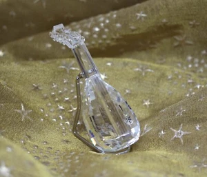 Exquisite Swarovski CRYSTAL MELODIES LUTE or MANDOLIN and Stand 169246 BOXED - Picture 1 of 22