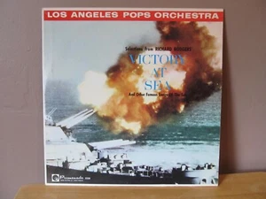VICTORY AT SEA Los Angeles Pops Orchestra 12" Vinyl Record~Promenade #2220~VG - Picture 1 of 8