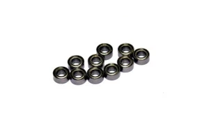 RCS RC Model Chrome Steel R144ZZ Bearing (3.175x6.35x2.779mm, 10pcs) CS501 - Picture 1 of 1