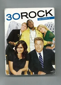 NEW SEALED DVD Set: 30 ROCK TV Season 3 Three Complete Bonus Features Tina Fey - Picture 1 of 4