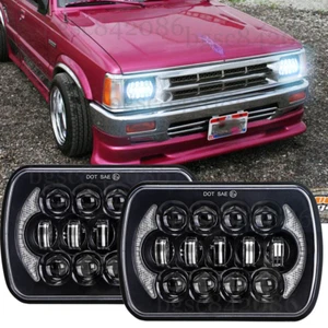 Nuevo par de faros LED de 5x7 7X6" pulgadas Hi/Lo con DRL para Mazda B2000 B2200 B2600 - Imagen 1 de 12