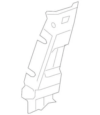 Genuine GM 2009-2017 Chevrolet Traverse Trim Support 25949835 - Image 1 of 2