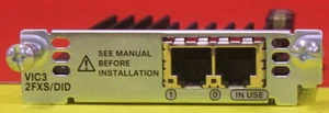 Genuine GENUINE Cisco VIC3-2FXS/DID Module WARRANTY - Picture 1 of 1