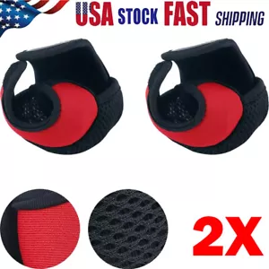 2X Fishing Reel Bag Protective Covers Baitcasting Trolling Pouch Protectors US - Picture 1 of 12