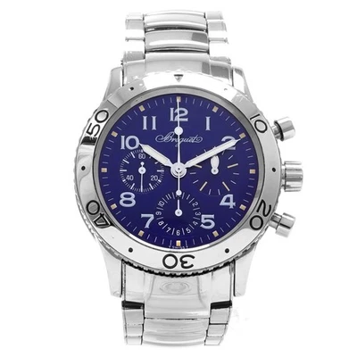 宝玑手表 Aeronaval Type XX 3807 限量版蓝色表盘 - 库存 7992 — 第 1/4 张图片