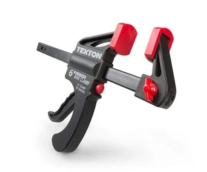 TEKTON 6-Inch x 2-1/2-Inch Ratchet Bar Clamp and 12-Inch Spreader | 39181 - Picture 1 of 4