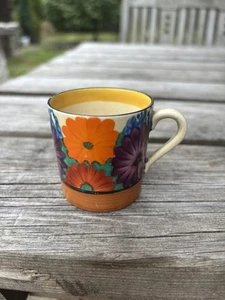 Clarice Cliff Art Deco Gayday Demi Tasse Coffee Cup Can - Picture 1 of 7