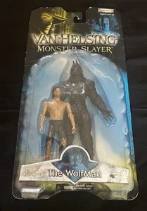 2004 Jakks Van Helsing Monster Slayer The Wolf Man & Frankenstein 5" Figures moc - Picture 1 of 7