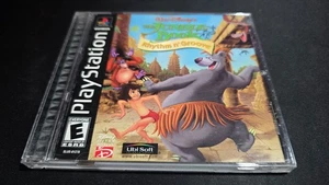 Walt Disney's The Jungle Book Rhythm N'Groove Playstation PS1 EX+NM CIB+tarjeta regular - Imagen 1 de 5