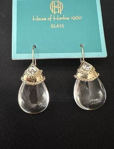 House Of Harlow Klarglas Ohrhänger - Bild 1 von 4